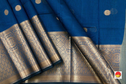 Banarasi Silk Cotton Saree - Handwoven - PSC 1168 - Silk Cotton - Panjavarnam