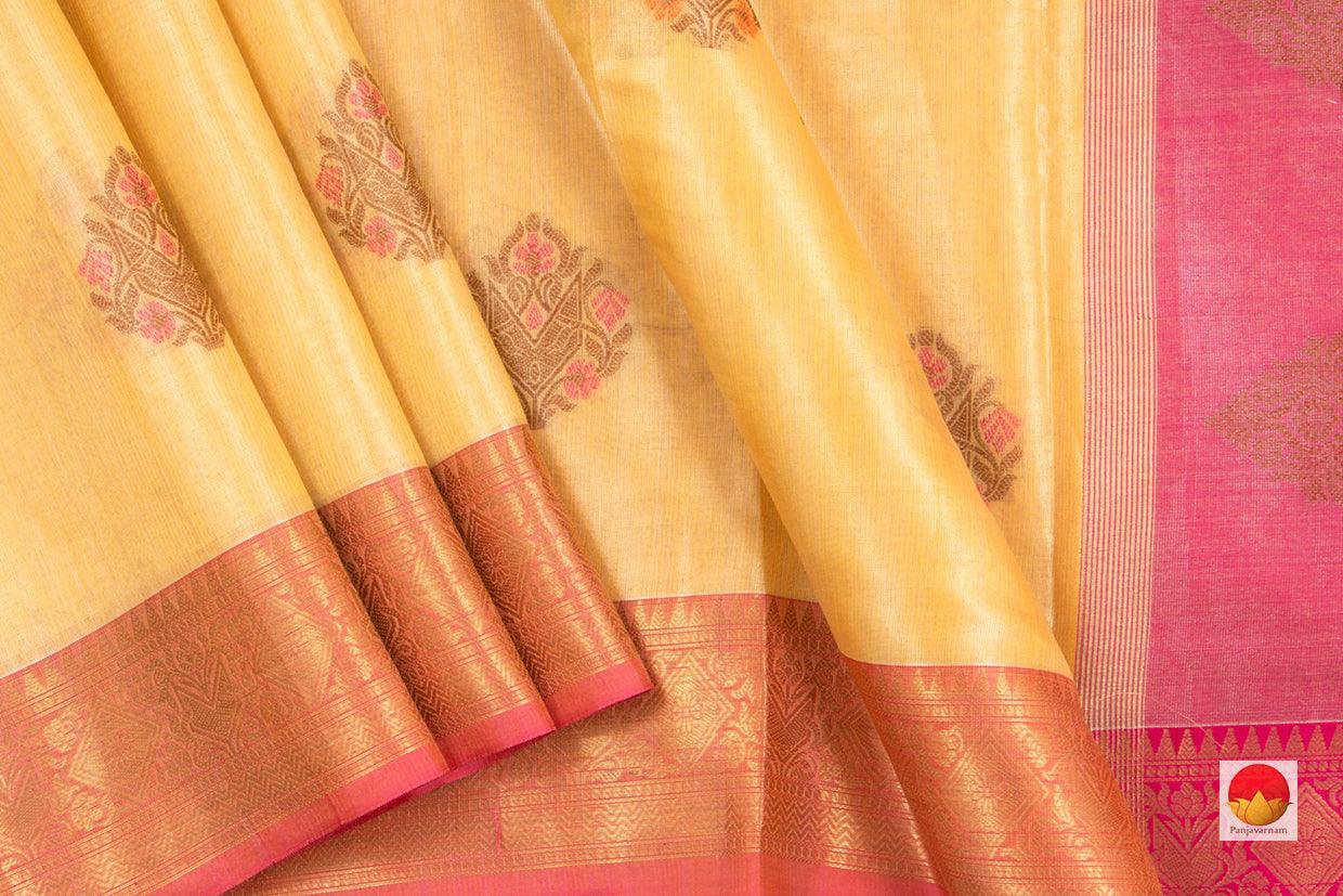 Banarasi Silk Cotton Saree - Handwoven - PSC 1174 A - Silk Cotton - Panjavarnam