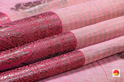 Banarasi Silk Cotton Saree - Handwoven - PSC 1187 - Silk Cotton - Panjavarnam