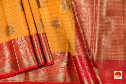 Banarasi Silk Cotton Saree - Handwoven - PSC 1193 - Silk Cotton - Panjavarnam