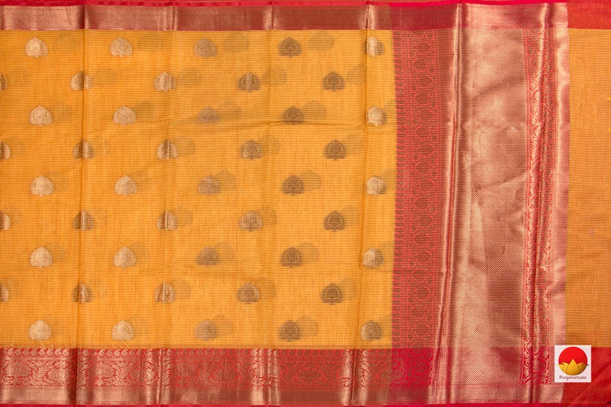 Banarasi Silk Cotton Saree - Handwoven - PSC 1193 - Silk Cotton - Panjavarnam