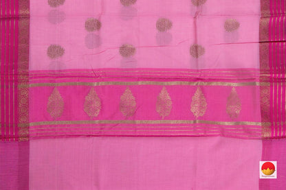 Banarasi Silk Cotton Saree - Handwoven - PSC 1196 - Silk Cotton - Panjavarnam
