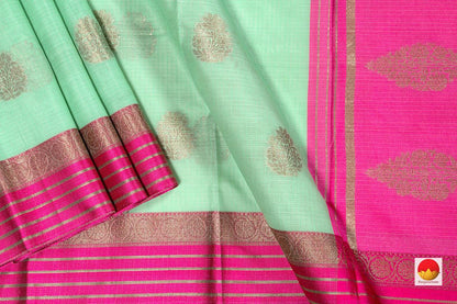 Banarasi Silk Cotton Saree - Handwoven - PSC 1198 - Silk Cotton - Panjavarnam