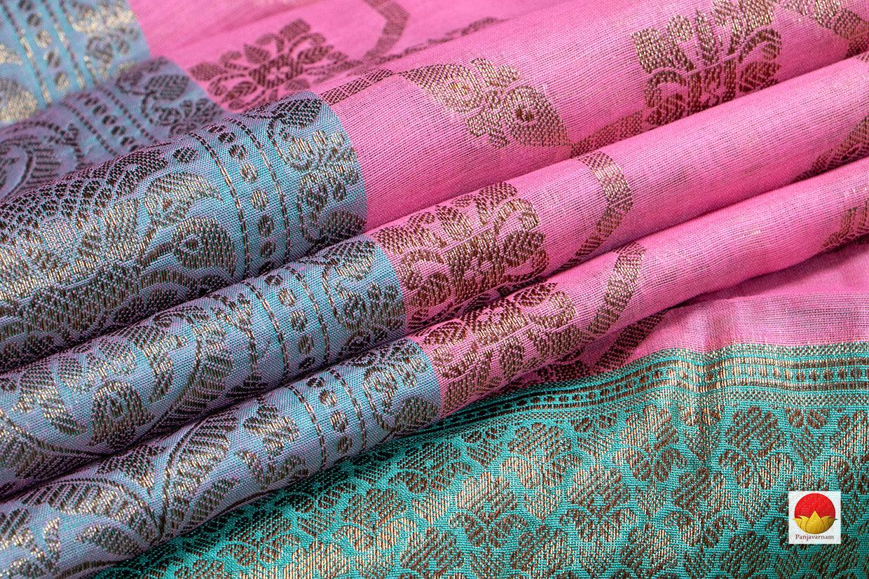 Banarasi Silk Cotton Saree - Handwoven - PSC 1202 - Silk Cotton - Panjavarnam