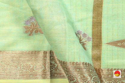 Banarasi Silk Cotton Saree - Handwoven - PSC 1205 - Silk Cotton - Panjavarnam