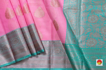 Banarasi Silk Cotton Saree - Handwoven - PSC 1206 - Silk Cotton - Panjavarnam