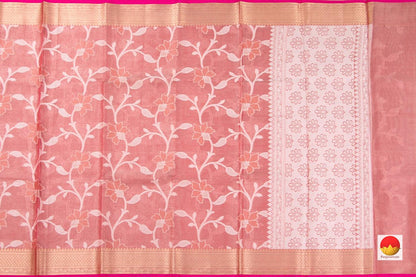 Banarasi Silk Cotton Saree - Handwoven - PSC 1209 - Silk Cotton - Panjavarnam