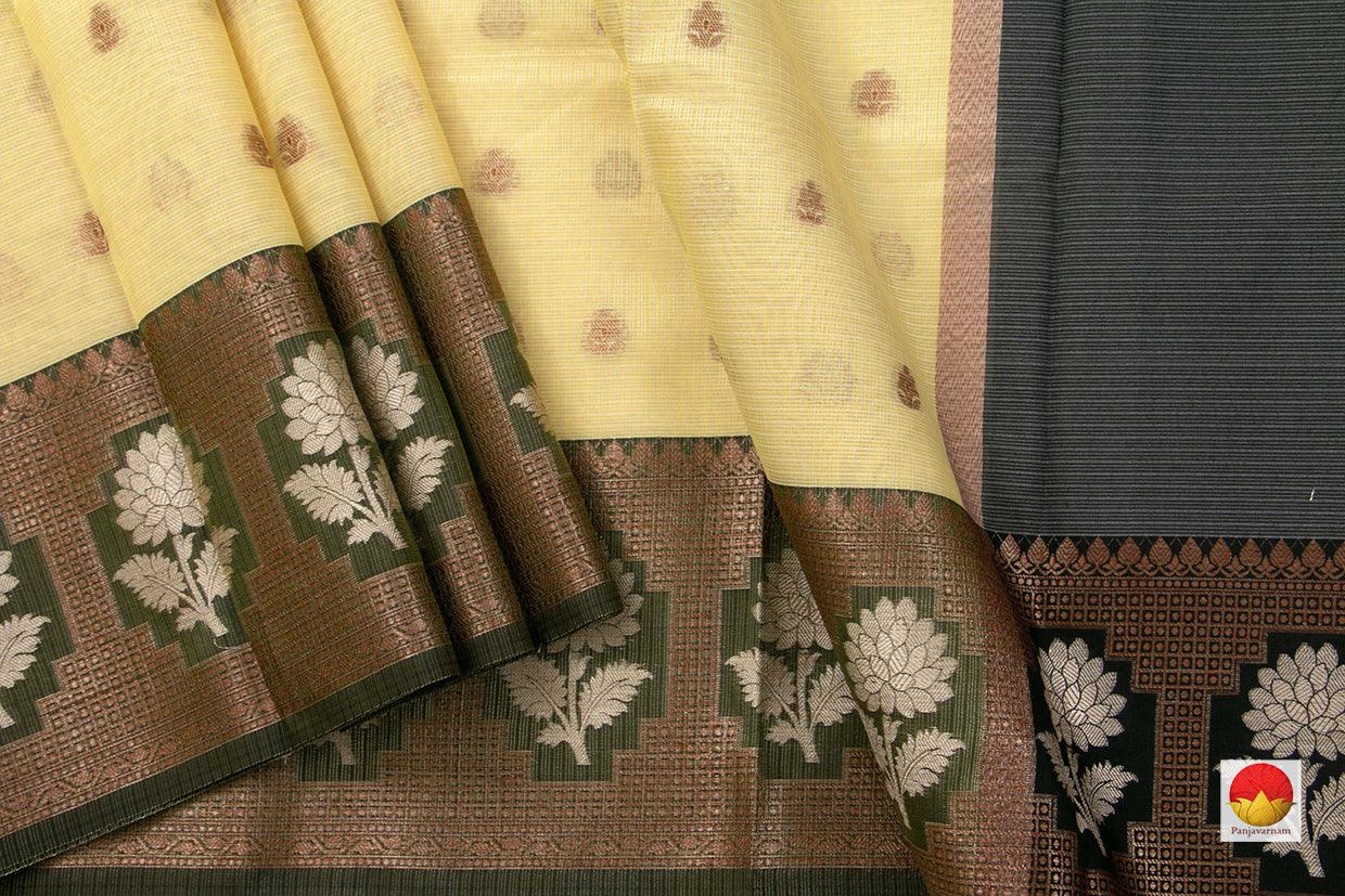 Banarasi Silk Cotton Saree - Handwoven - PSC 1221 - Silk Cotton - Panjavarnam