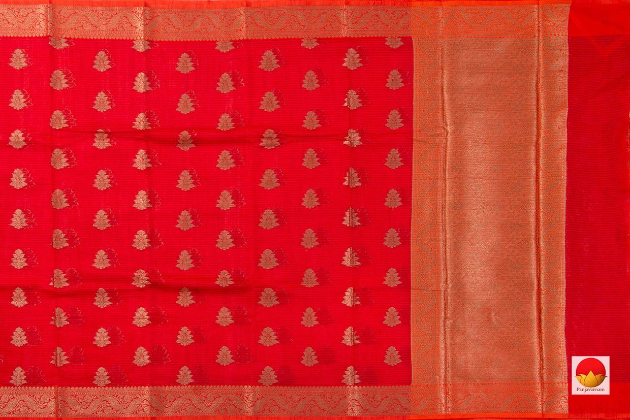 Banarasi Silk Cotton Saree - Handwoven - PSC 1232 - Silk Cotton - Panjavarnam