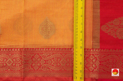 Banarasi Silk Cotton Saree - Handwoven - PSC 1240 - Silk Cotton - Panjavarnam
