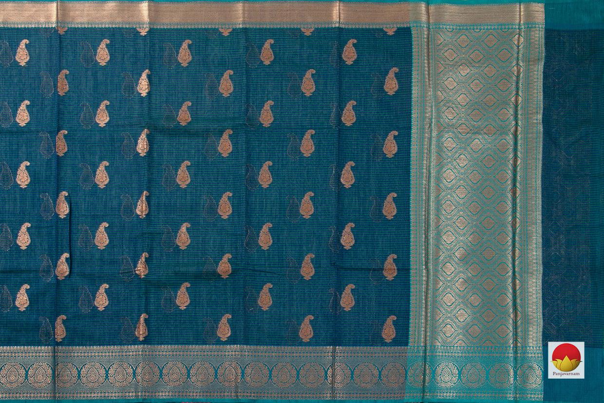 Banarasi Silk Cotton Saree - Handwoven - PSC 1241 - Silk Cotton - Panjavarnam