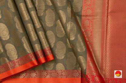Banarasi Silk Cotton Saree - Handwoven - PSC 1242 - Silk Cotton - Panjavarnam
