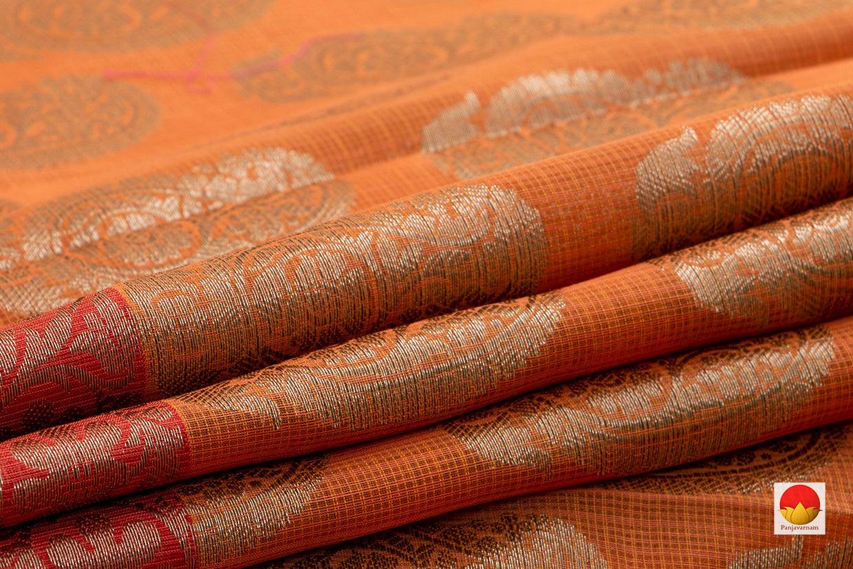 Banarasi Silk Cotton Saree - Handwoven - PSC 1248 - Silk Cotton - Panjavarnam