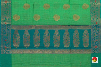 Banarasi Silk Cotton Saree - Handwoven - PSC 1253 - Silk Cotton - Panjavarnam
