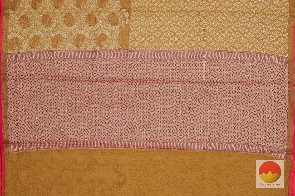 Banarasi Silk Cotton Saree - Handwoven - PSC 940 - Silk Cotton - Panjavarnam