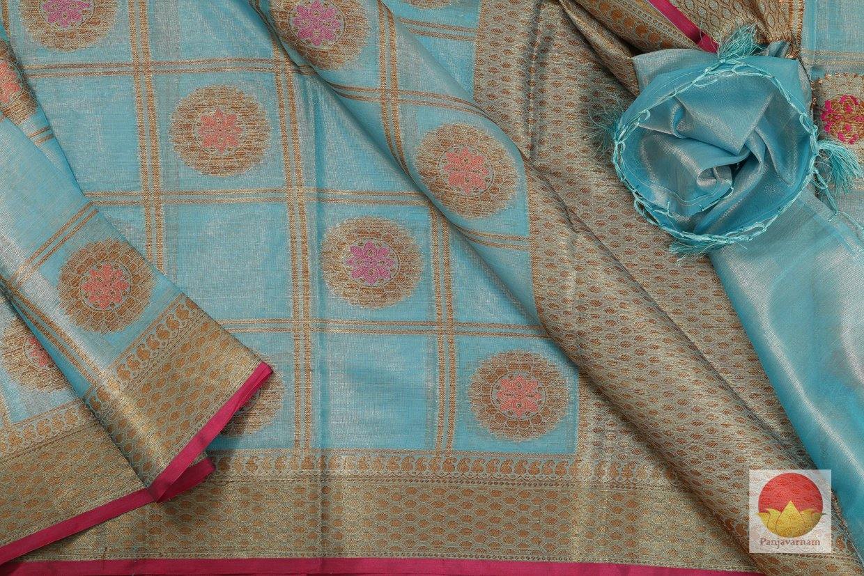 Banarasi Silk Cotton Saree - Handwoven - PSC 942 - Archives - Silk Cotton - Panjavarnam