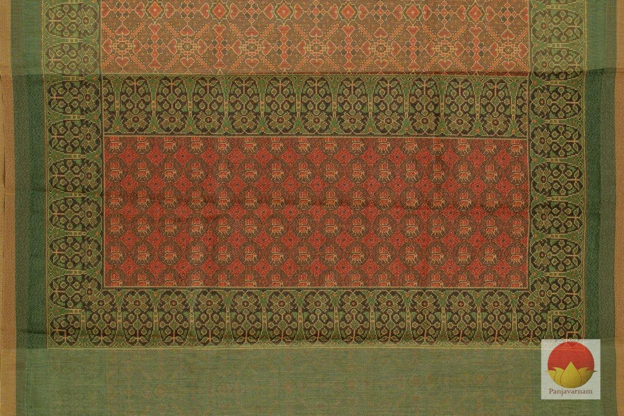 Banarasi Silk Cotton Saree - Handwoven - PSC 972 - Archives - Silk Cotton - Panjavarnam
