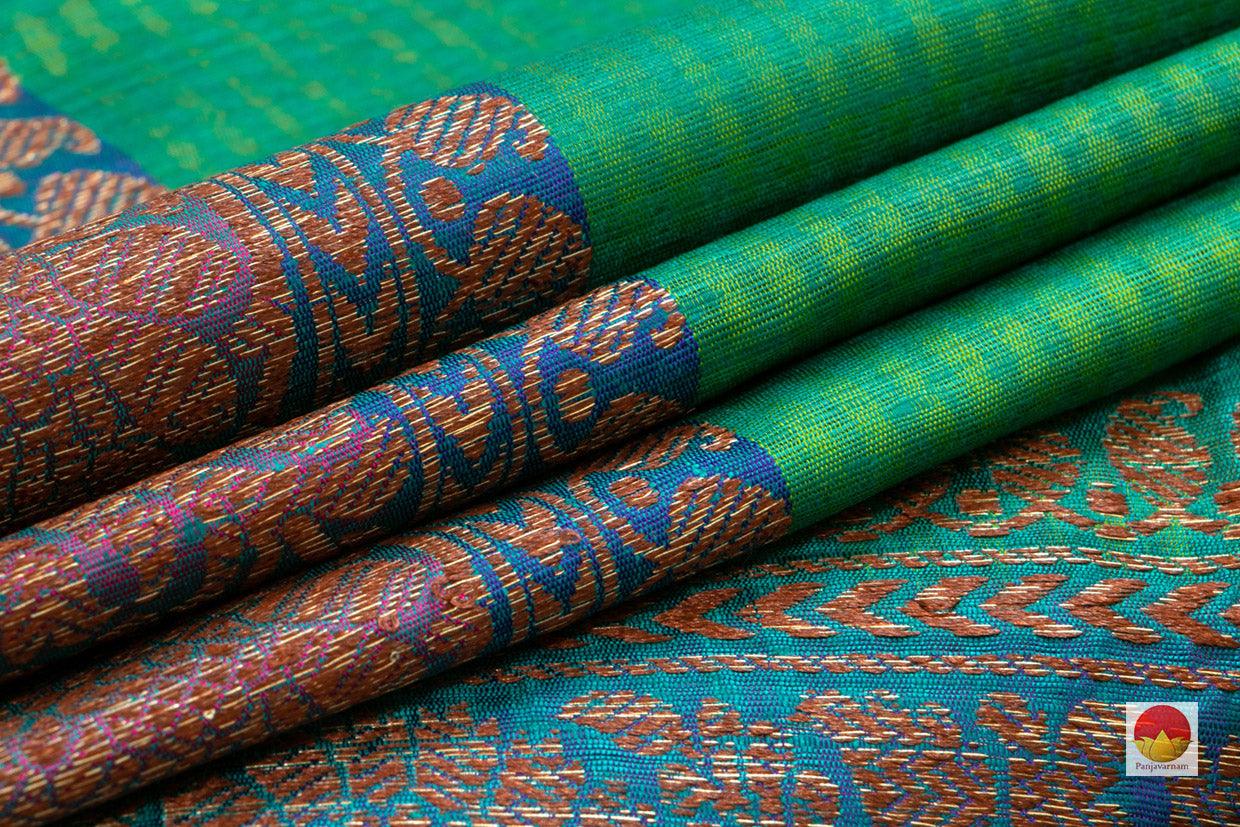 Banarasi Silk Saree - Handwoven - Matka Silk - Antique Zari - PM 255 - Banarasi Silk - Panjavarnam
