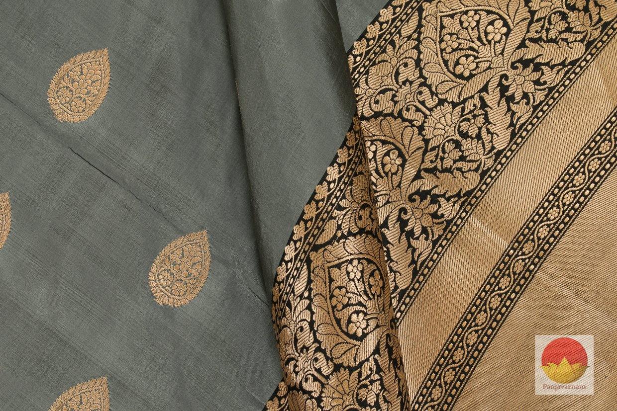 Banarasi Silk Saree - Handwoven Pure Silk - PB 119 - Banarasi Silk - Panjavarnam PB 119