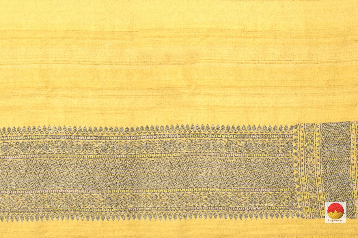 Banarasi Silk Saree - Handwoven Pure Silk - PB 256 - Banarasi Silk - Panjavarnam