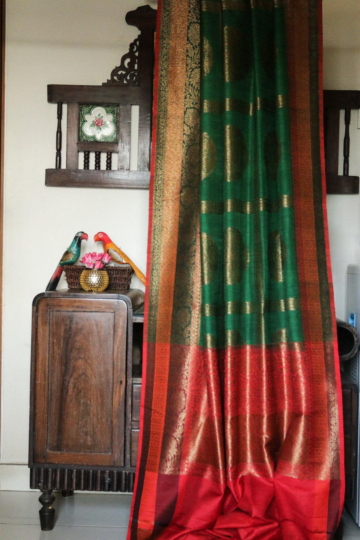 Banarasi Silk Saree - Matka Silk Saree - PM 01 Archives - Matka Silk - Panjavarnam