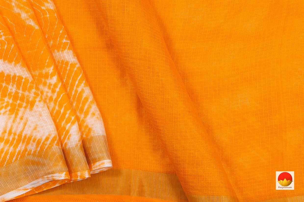 Bandhani Shibori - Kota Silk Saree - Handwoven - PV RJ 30 - Bandhani Silk - Panjavarnam