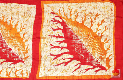 Handpainted Batik Silk Saree - PB 116 Archives - Batik Silk - Panjavarnam
