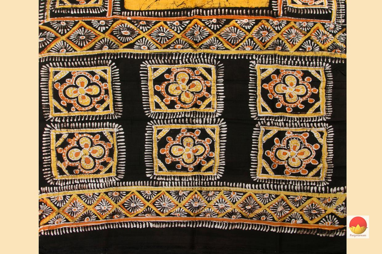 Batik Silk Saree - Handwoven Pure Silk - PB 253 - Archives - Batik Silk - Panjavarnam