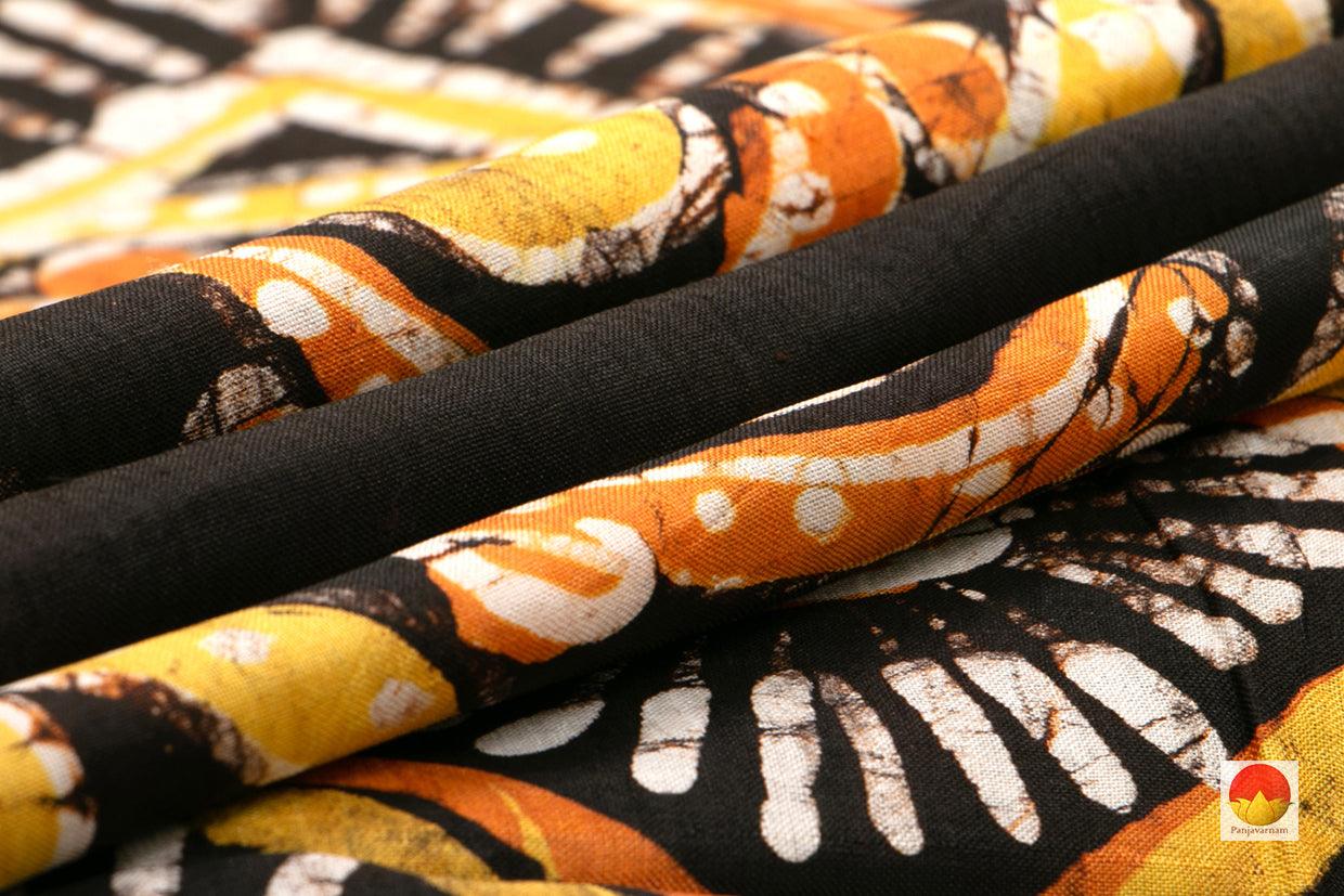 Batik Silk Saree - Handwoven Pure Silk - PB 253 - Archives - Batik Silk - Panjavarnam