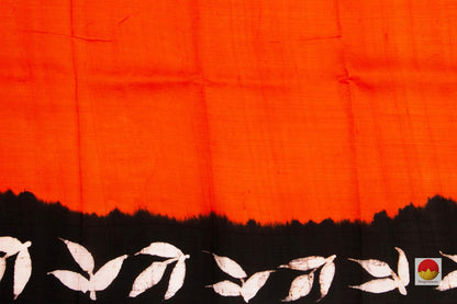 Batik Silk Saree - Handwoven Pure Silk - PB 279 - Batik Silk - Panjavarnam