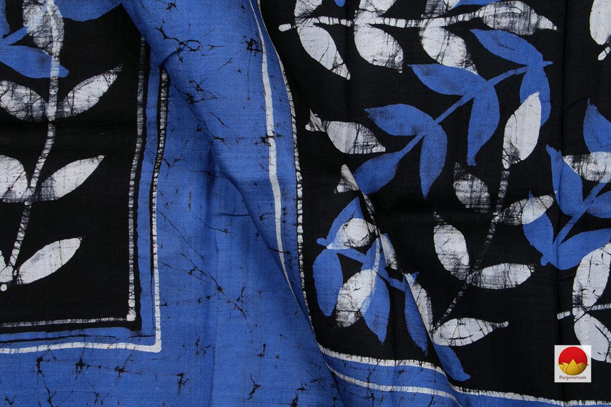 Batik Silk Saree - Handwoven Pure Silk - PB 284 - Batik Silk - Panjavarnam