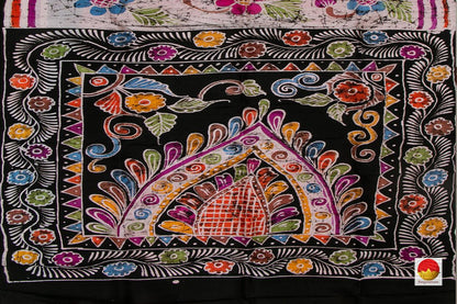 Batik Silk Saree - Handwoven Pure Silk - PB 290 - Saris & Lehengas - Panjavarnam