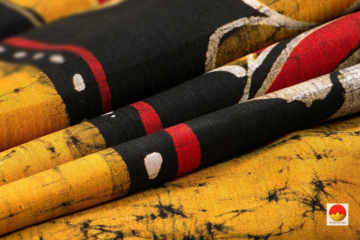 Batik Silk Saree - Handwoven Pure Silk - PB 292 - Saris & Lehengas - Panjavarnam