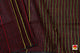 Black And Magenta Pure Linen Saree With Embroidery PL 1071