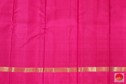 Blue & Pink - Handwoven Pure Silk Kanjivaram Saree - Pure Zari - PV SVS 11574 Archives - Silk Sari - Panjavarnam