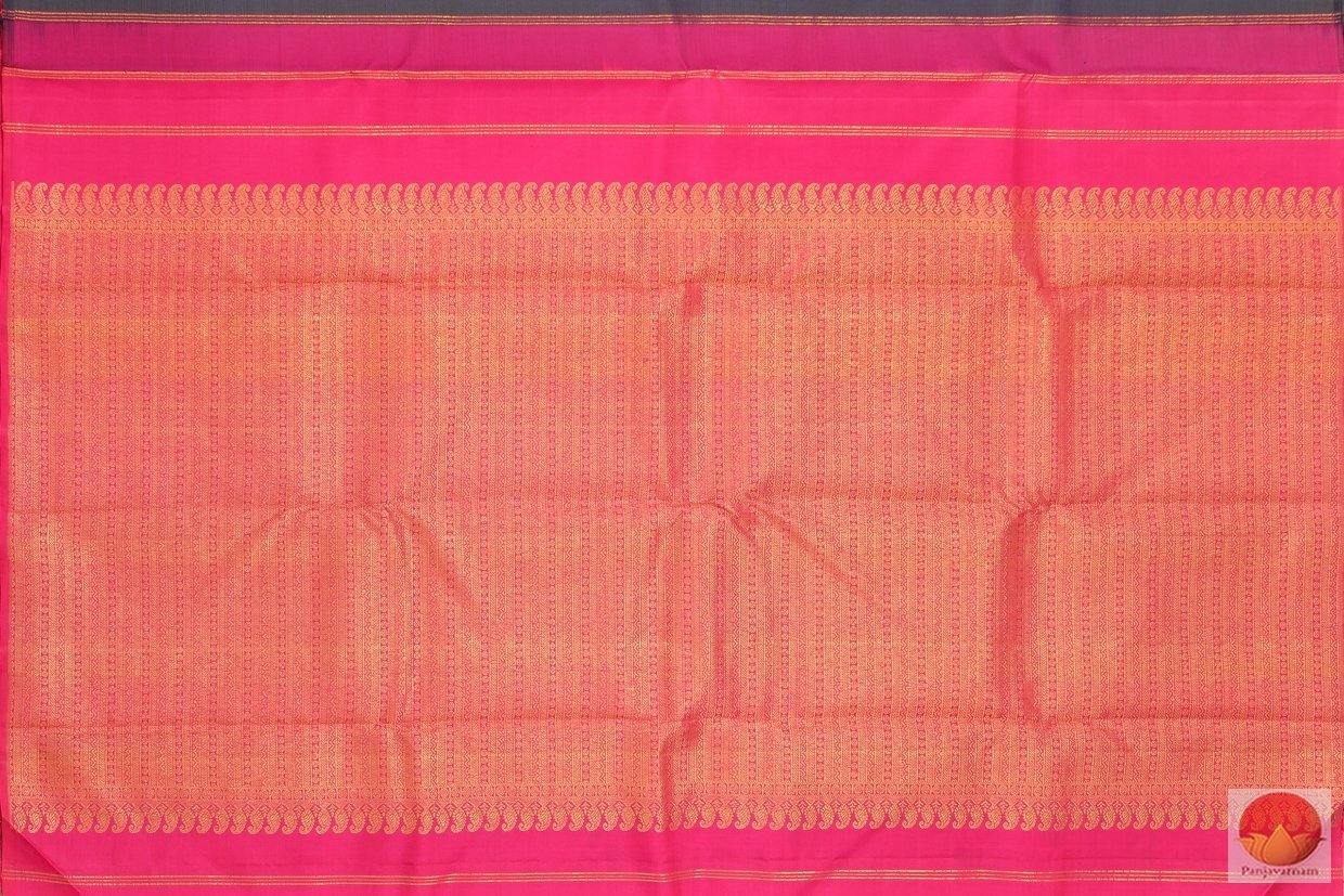 Blue & Pink - Kanchipuram Silk Saree - Handwoven Pure Silk - Pure Zari - PV DS 141 Archives - Silk Sari - Panjavarnam
