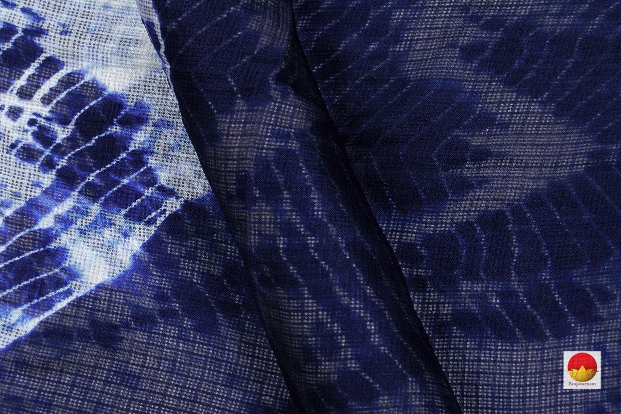 Blue Bandhani Shibori Kota Silk Saree Handwoven For Office Wear PV RJ 35 - Bandhani Silk - Panjavarnam PV RJ 35