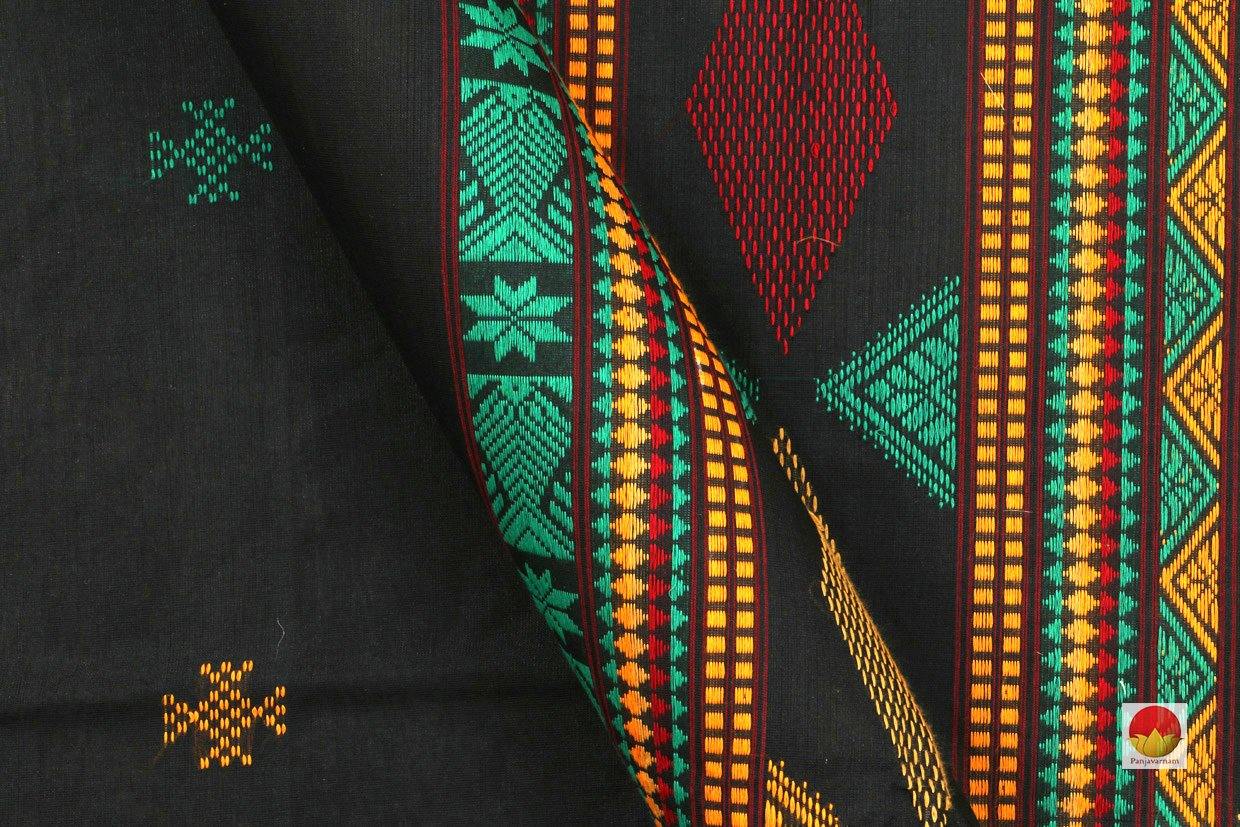 Bomkai Work - Silk Cotton Saree - Handwoven Kanchi Silk - KSC 320 - Archives - Silk Cotton - Panjavarnam