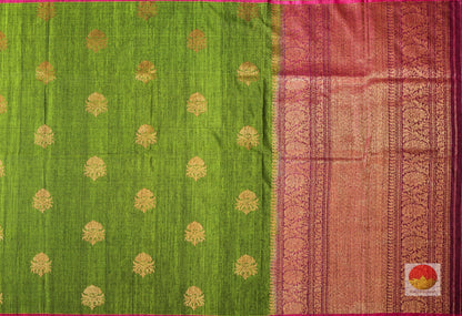 Borderless Banarasi Silk Saree - Matka Silk - PM 31 Archives - Banarasi Silk - Panjavarnam