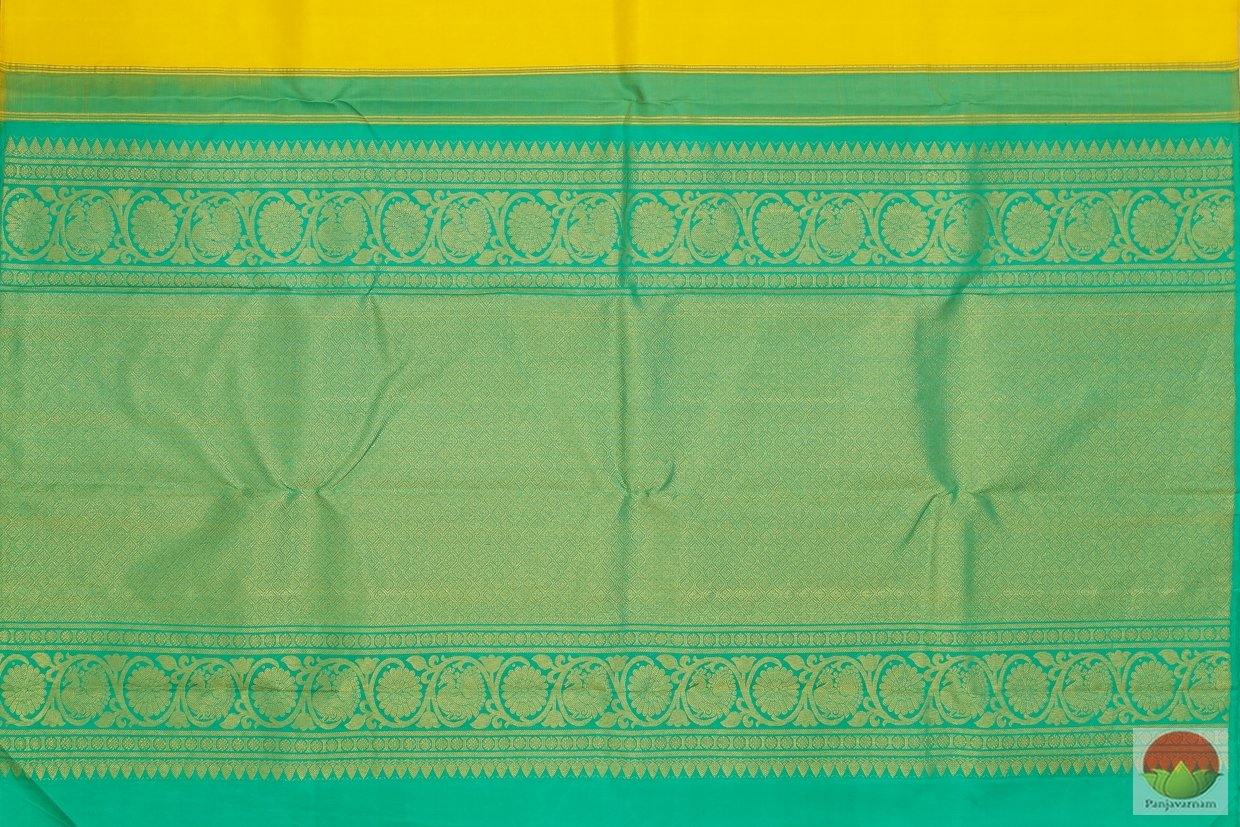 Borderless - Handwoven Kanchipuram Silk Saree - Pure Silk - Pure Zari - PV G 4131 - Archives - Silk Sari - Panjavarnam