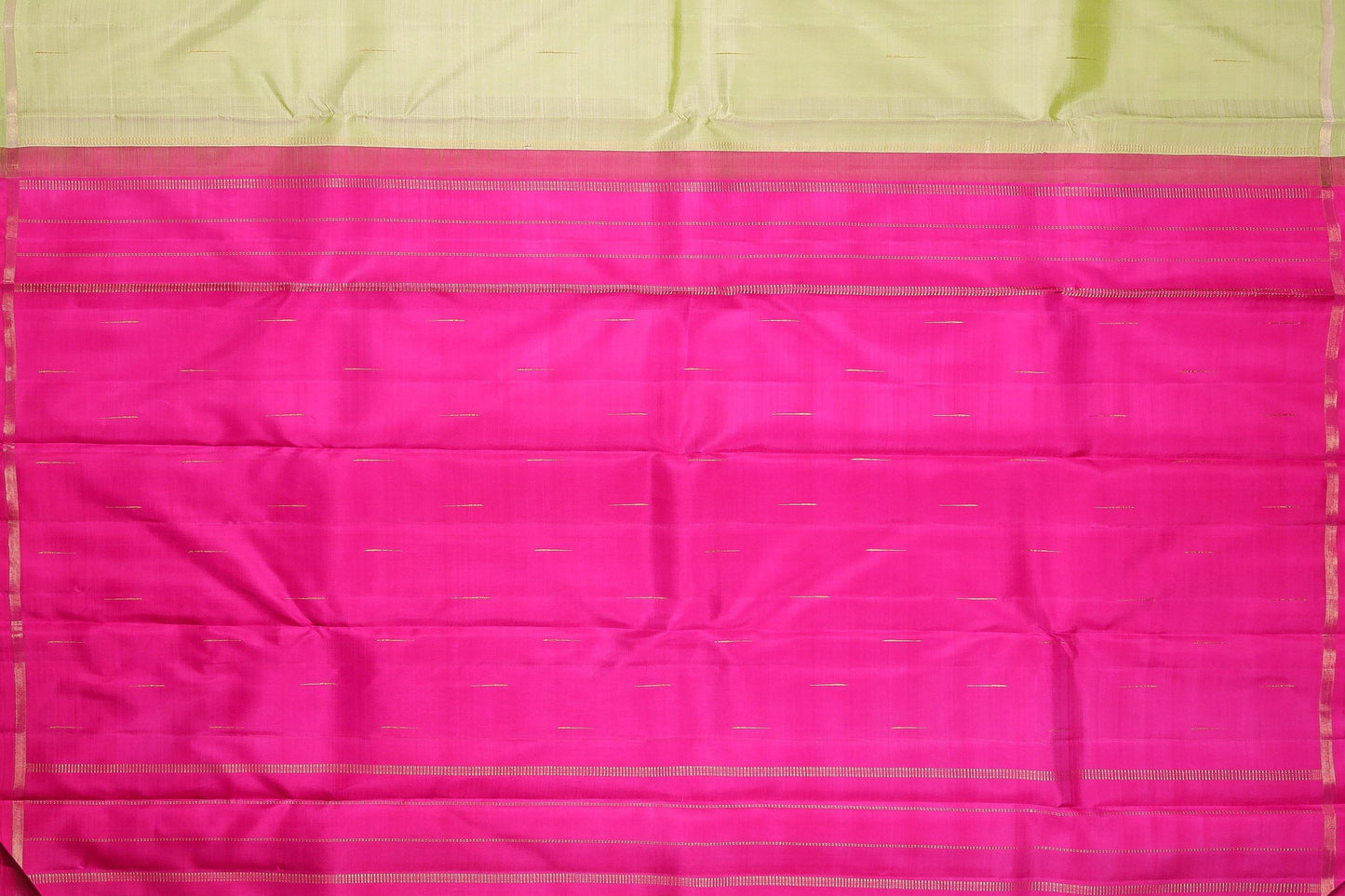 Borderless Handwoven Kanjivaram Pure Silk Saree - Pure Zari - PVM 0318 1358 Archives - Silk Sari - Panjavarnam