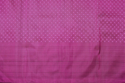 Borderless Handwoven Kanjivaram Silk Saree - Pure Silk - PVA 0418 1318 Archives - Silk Sari - Panjavarnam