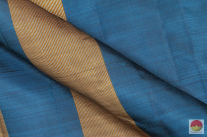 Borderless - Handwoven Pure Silk Kanjivaram Saree - Non Zari - PV G 1997 - Archives - Silk Sari - Panjavarnam