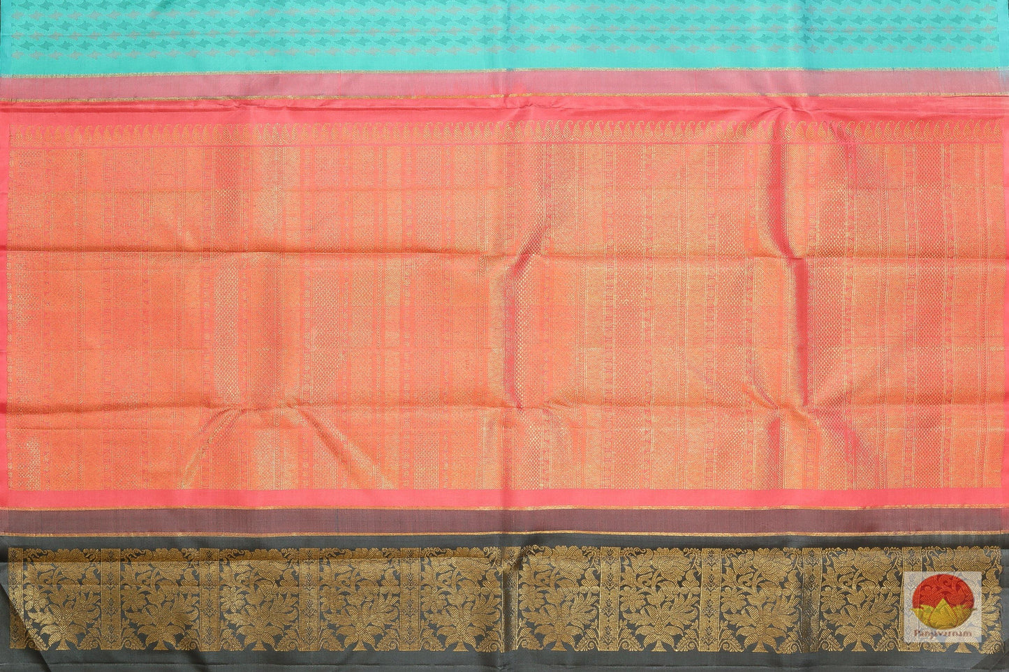 Borderless Handwoven Pure Silk Kanjivaram Saree - Pure Zari - J 7279 Archives - Silk Sari - Panjavarnam