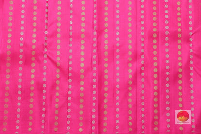 Borderless Handwoven Pure Silk Kanjivaram Saree - Pure Zari - PA SVS 9824 Archives - Silk Sari - Panjavarnam