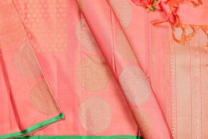 Borderless Handwoven Pure Silk Kanjivaram Saree - Pure Zari - PV 203 Archives - Silk Sari - Panjavarnam