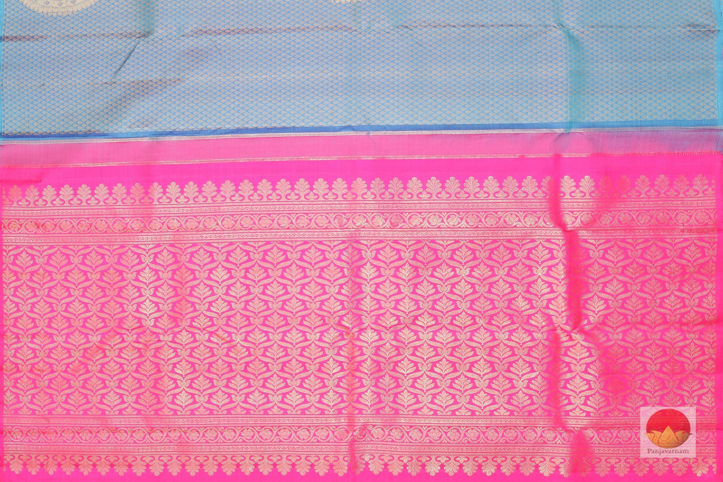 Borderless - Handwoven Pure Silk Kanjivaram Saree - Pure Zari - PV G 1720 - Archives - Silk Sari - Panjavarnam