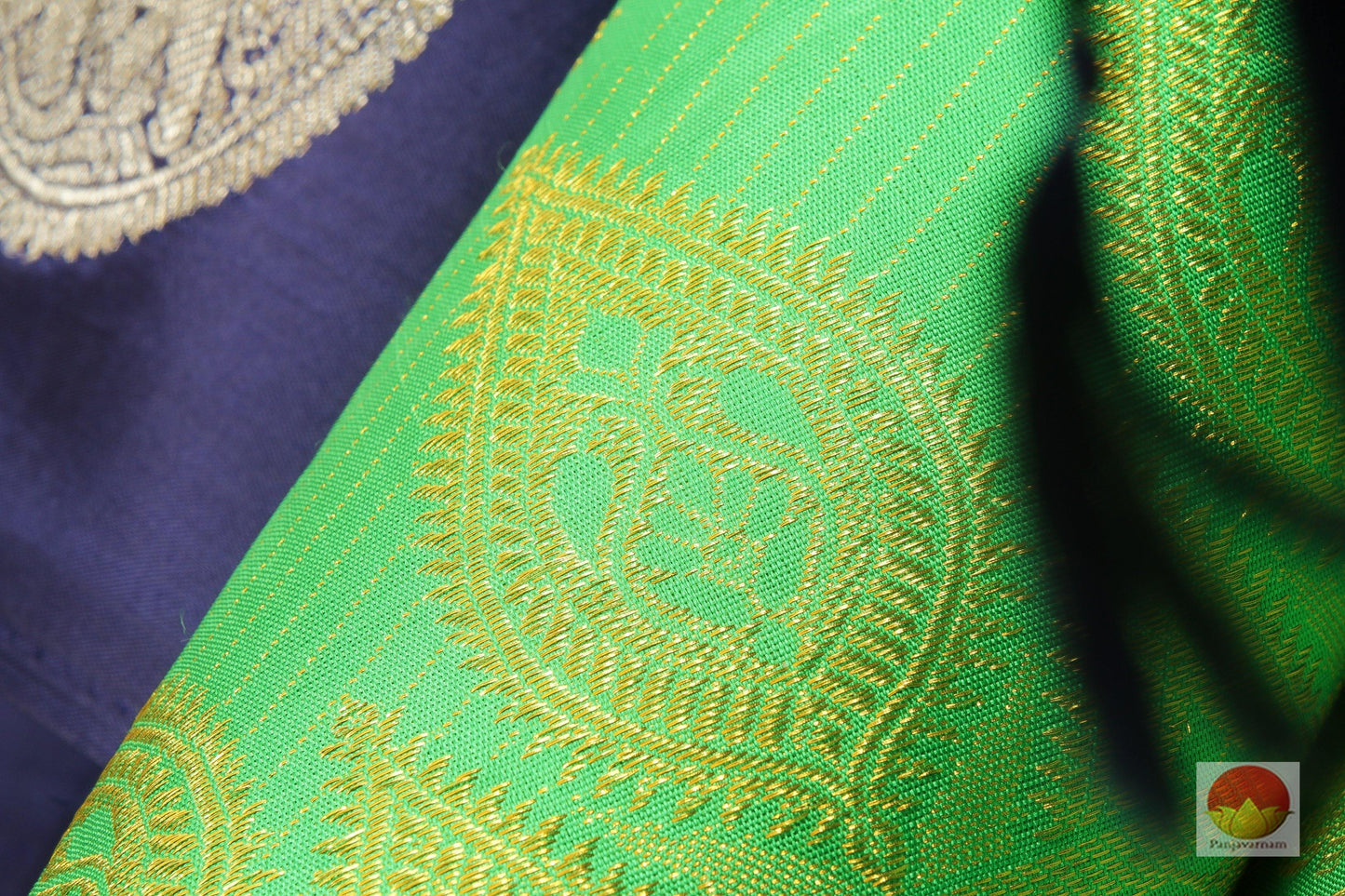 Borderless Handwoven Pure Silk Kanjivaram Saree - Pure Zari - PV G 1751 Archives - Silk Sari - Panjavarnam