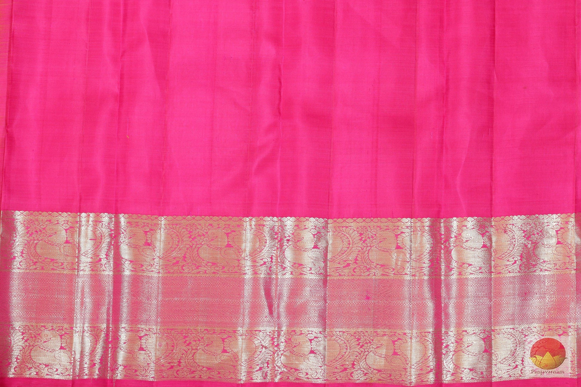 Borderless - Handwoven Pure Silk Kanjivaram Saree - Pure Zari - PV G 1920 - Archives - Silk Sari - Panjavarnam
