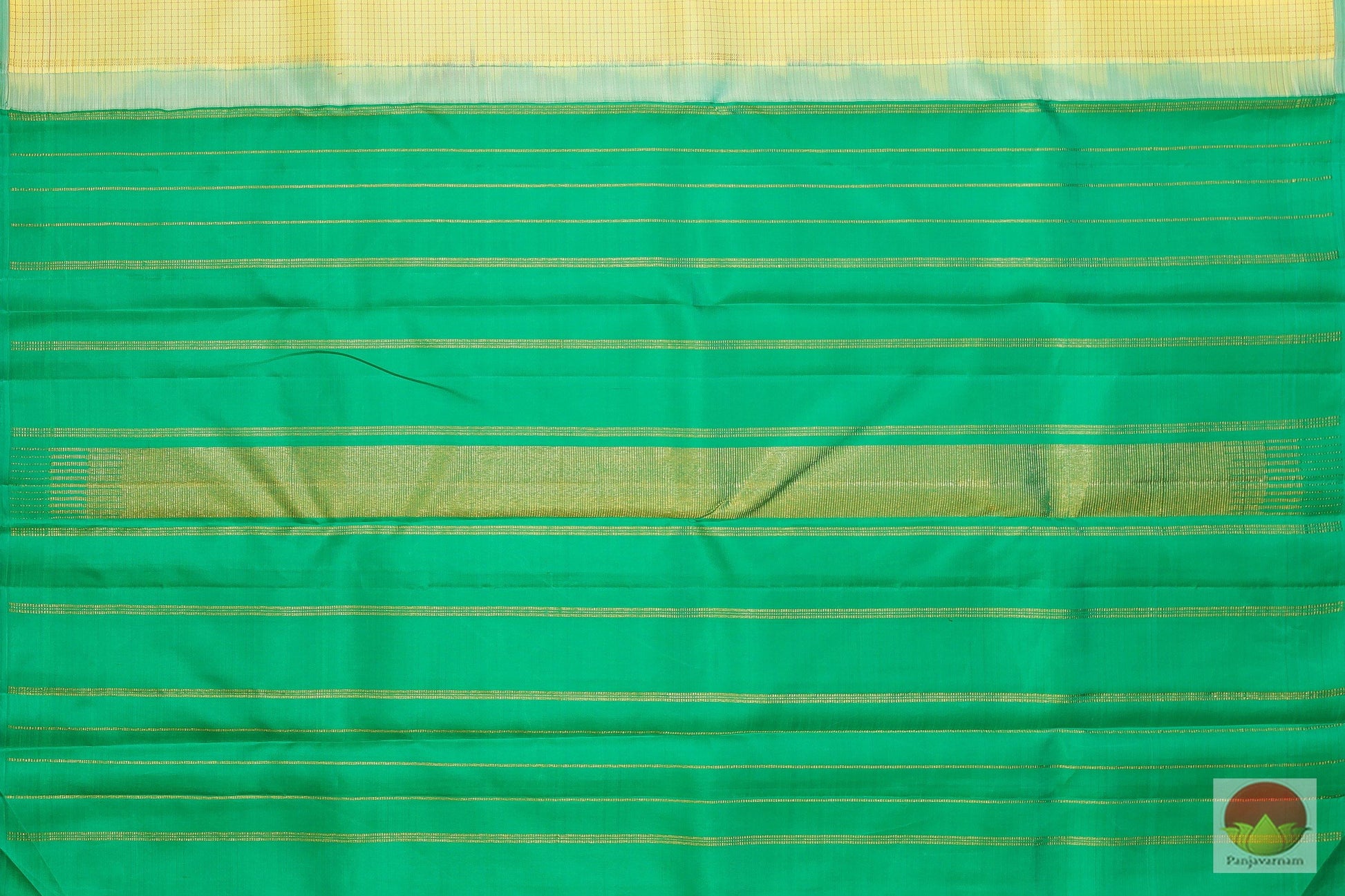 Borderless - Handwoven Pure Silk Kanjivaram Saree - Pure Zari - PV G 1923 Archives - Silk Sari - Panjavarnam